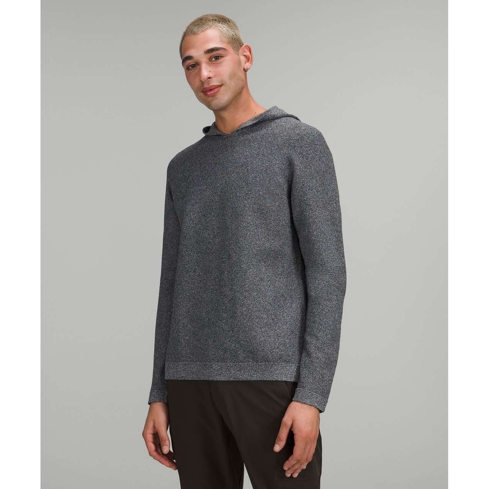 NWOT Lululemon AllAround Hooded Sweater Mens Size XL Vapor Silver Drop - Picture 1 of 8